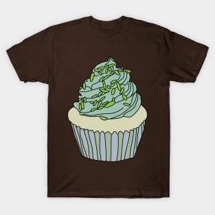 Blue Cupcake by Courtney Graben T-Shirt